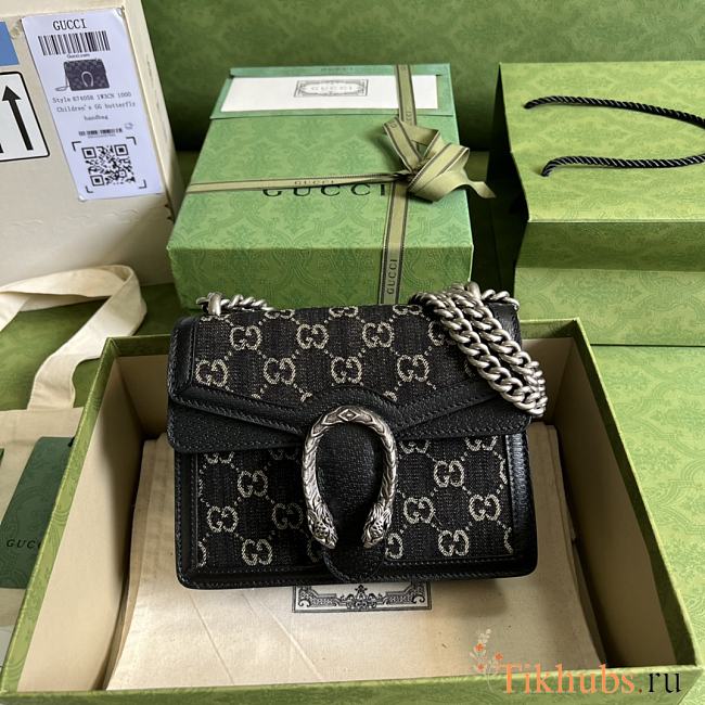 Gucci Mini Dionysus Black Bag 20x15.5x5cm - 1