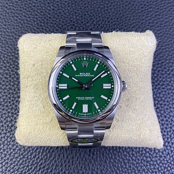 Rolex Oyster Perpetual Green 41mm
