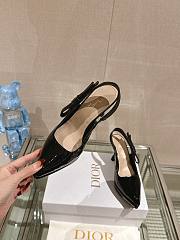 Dior Sweet-D Slingback Pump Black Patent 8cm - 4