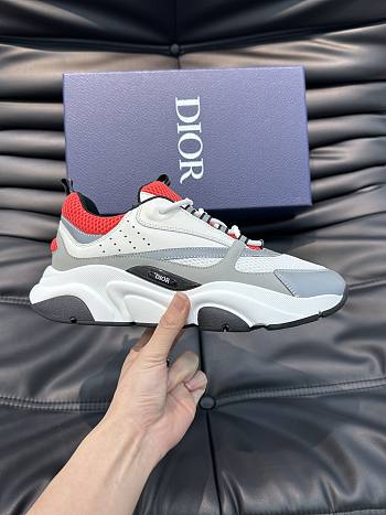 Dior B22 Sneaker White Red 