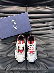 Dior B22 Sneaker White Red  - 3