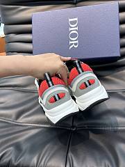 Dior B22 Sneaker White Red  - 2