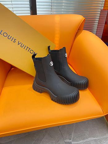 Louis Vuitton LV Ankle Black Boots