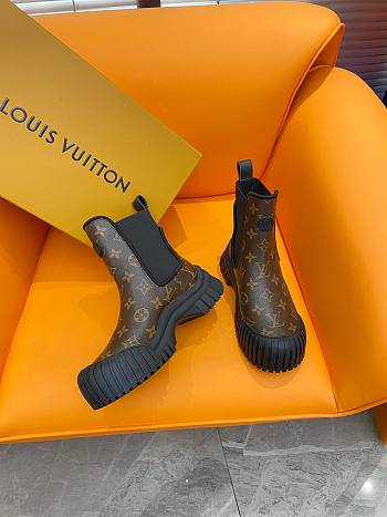 Louis Vuitton LV Ankle Monogram Boots