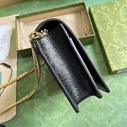 Gucci Chain Wallet With Script Black 20x12.5x4cm - 5