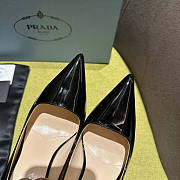 Prada Patent Leather Pumps Black Heel 9.5cm - 2