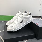 Prada Downtown Leather Sneakers White - 2