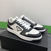 Prada Downtown Leather Sneakers Black - 1