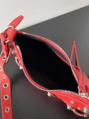 Balenciaga Le Cagole XS Shoulder Bag In Red 26cm - 5