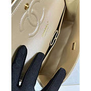 Chanel Lambskin Medium Double Flap Bag Metallic Gold 25cm - 2