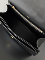 Balenciaga Crush Medium Sing Bag In Black Gold 31x21x11cm - 6