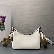 Prada Re-Edition 2005 Re-Nylon Bag White 22x18x6cm - 5