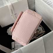 Chanel Backpack Mini Pink Caviar Gold 18x13x9cm - 2