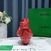 Bottega Veneta Jodie Mini Red 28 × 23 × 8 cm - 2