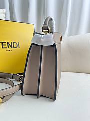 Fendi Peekaboo Iseeu Small Grey 27x11x21cm - 4