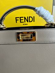 Fendi Peekaboo Iseeu Small Grey 27x11x21cm - 2