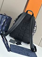 Dior Rider Backpack Black Beige Maxi Oblique 30 x 42 x 15 cm - 5