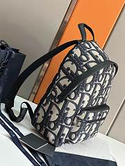 Dior Rider Backpack Black Beige Maxi Oblique 30 x 42 x 15 cm - 4