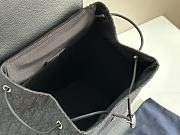  Dior Saddle Backpack Black Oblique 41.5 x 28.5 x 15 cm - 6