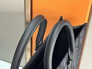 Dior East-West Tote Bag Black Maxi 40.5 x 35 x 12 cm  - 5