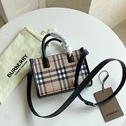 Burberry Beige Mini Tote Bag 20x6x14cm - 2