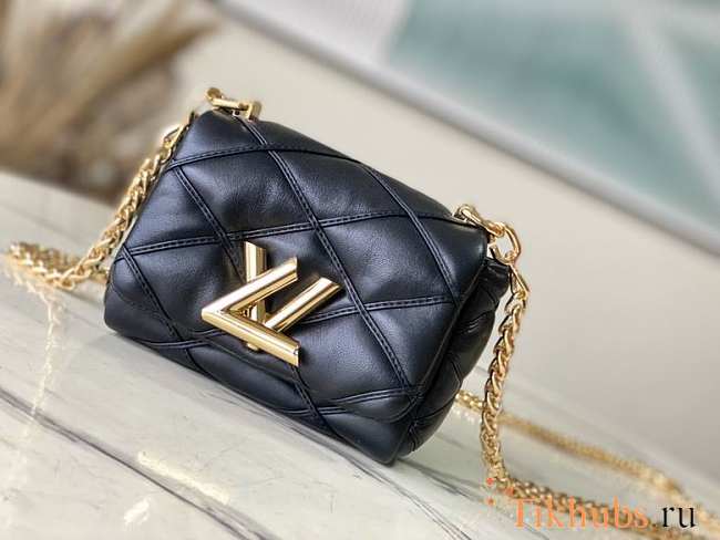 Louis Vuitton LV Pico GO-14 Malletage Black 15 x 10 x 6.5 cm - 1