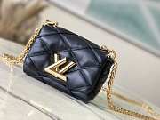 Louis Vuitton LV Pico GO-14 Malletage Black 15 x 10 x 6.5 cm - 1