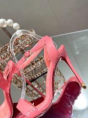 Christian Louboutin Patent Pink Heel 10cm - 5