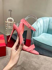 Christian Louboutin Patent Pink Heel 10cm - 3