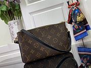 Louis Vuitton LV Double Zip Pochette 20 x 12.5 x 3 cm - 2