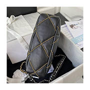 Chanel 19 Flap Bag Black Gold 26cm  - 3