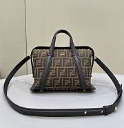 Fendi Bostom Brown Bag 27.5x16x17cm - 1