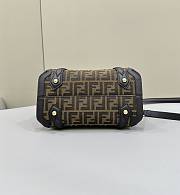 Fendi Bostom Brown Bag 27.5x16x17cm - 5