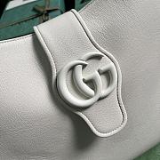 Gucci Aphrodite Large Shoulder Bag White 46x30x2cm - 3