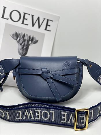 Loewe Mini Gate Dual Bag Soft Calfskin 21x12.5x9cm