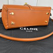 Celine Small 16 Bag Calfskin Tan 23x19x10.5cm - 4