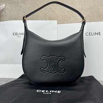 Celine Heloise Bag In Supple Calfskin Black 30x28.5x8cm