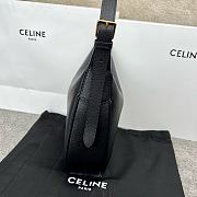 Celine Heloise Bag In Supple Calfskin Black 30x28.5x8cm - 5