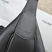 Celine Heloise Bag In Supple Calfskin Black 30x28.5x8cm - 3