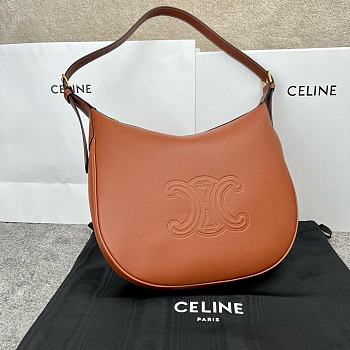 Celine Heloise Bag In Supple Calfskin Tan 30x28.5x8cm
