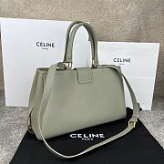 Celine Medium Appoline Bag Calfskin Green 37.5 x 22 x 16 cm - 5