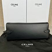 Celine Medium Appoline Bag Calfskin Black 37.5 x 22 x 16 cm - 5