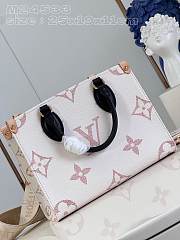 Louis Vuitton LV Onthego PM White Bag 25x19x11.5cm - 3