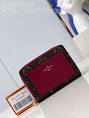 Louis Vuitton LV Lou Wallet Fuchsia 11x8x2cm - 1