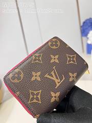 Louis Vuitton LV Lou Wallet Fuchsia 11x8x2cm - 3