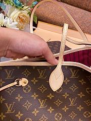 Louis Vuitton LV Neverfull MM Pink Pivoine 31 x 28 x 14 cm - 4