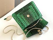 Bulgari Serpenti Forever Crossbody Bag in Green 20x14x4.5cm - 5