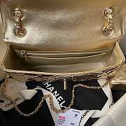 Chanel Flap Bag & Star Coin Purse Mirror Gold 24x15.5x7.5cm - 5