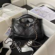 Chanel Nano 31 Black Bag 20.5x17.5cm - 1