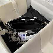 Chanel Nano 31 Black Bag 20.5x17.5cm - 6
